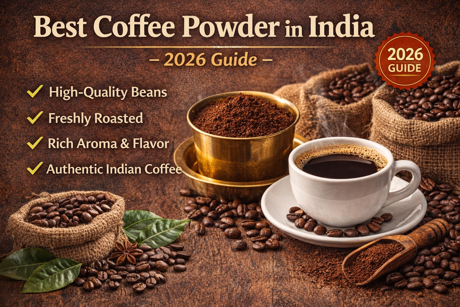 Best Coffee Powder in India – 2026 Guide