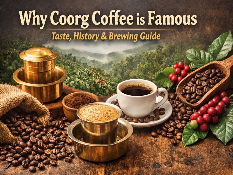 Why Coorg Coffee is Famous – Taste, History & Brewing Guide